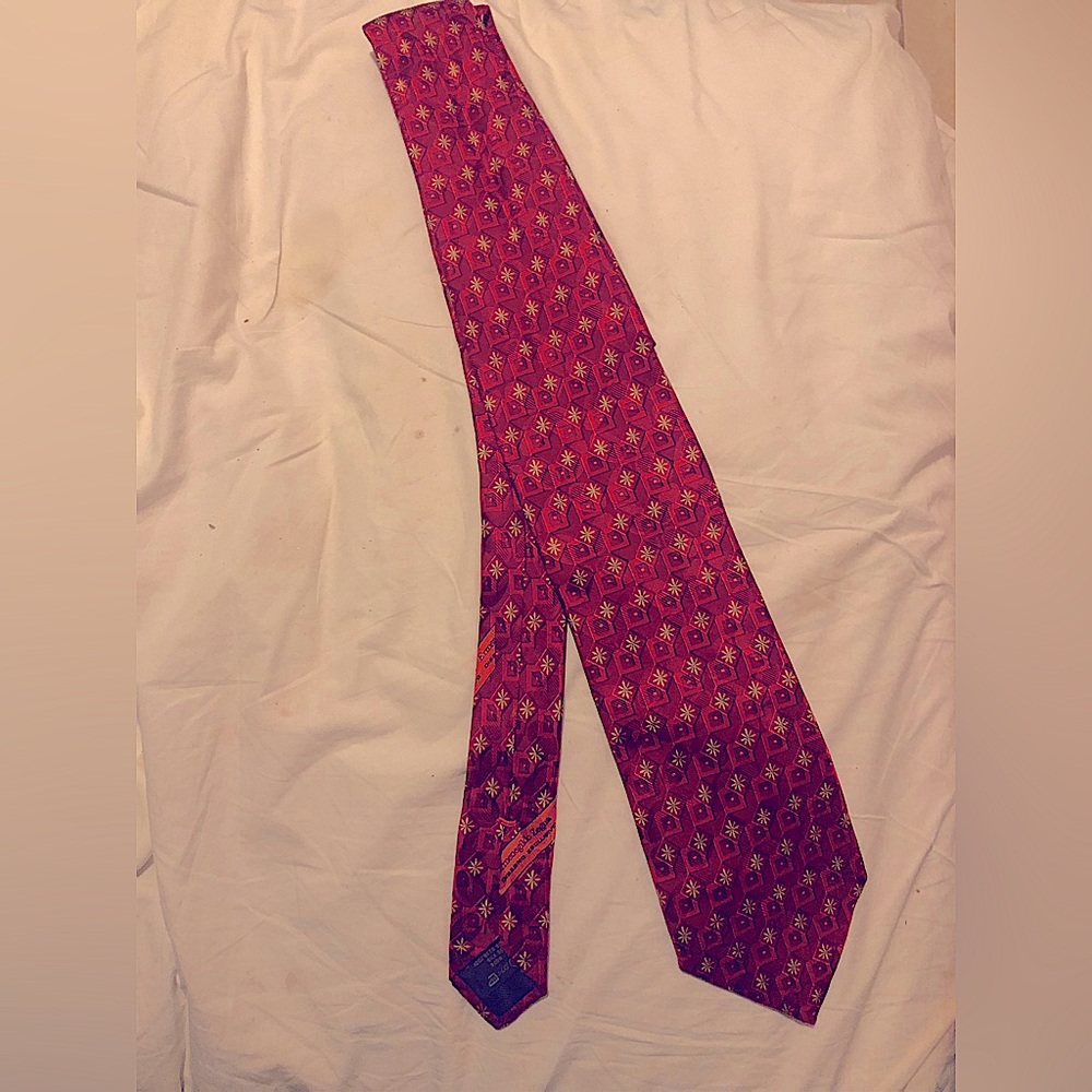Zegna Silk Tie mens